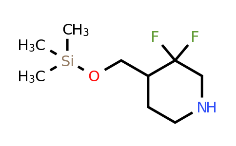 2297026-13-0 | Piperidine, 3,3-difluoro-4-[[(trimethylsilyl)oxy]methyl]-