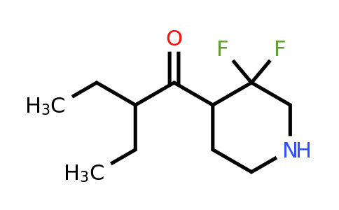 2297150-51-5 | 1-Butanone, 1-(3,3-difluoro-4-piperidinyl)-2-ethyl-