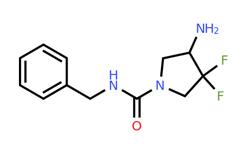 2297325-09-6 | 1-Pyrrolidinecarboxamide, 4-amino-3,3-difluoro-N-(phenylmethyl)-