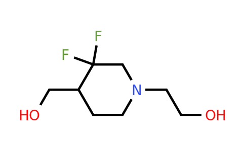 2297461-50-6 | 1-Piperidineethanol, 3,3-difluoro-4-(hydroxymethyl)-