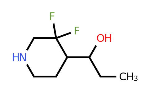 2298910-83-3 | 1-(3,3-difluoropiperidin-4-yl)propan-1-ol