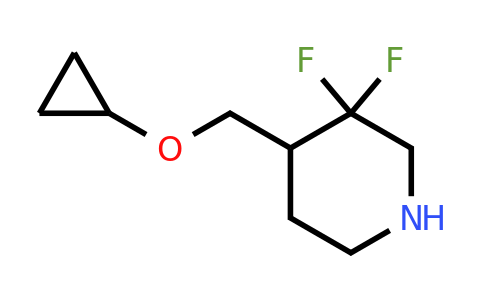 2299052-56-3 | Piperidine, 4-[(cyclopropyloxy)methyl]-3,3-difluoro-