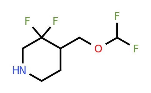 2299249-36-6 | Piperidine, 4-[(difluoromethoxy)methyl]-3,3-difluoro-