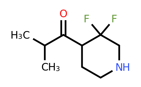 2299508-81-7 | 1-Propanone, 1-(3,3-difluoro-4-piperidinyl)-2-methyl-