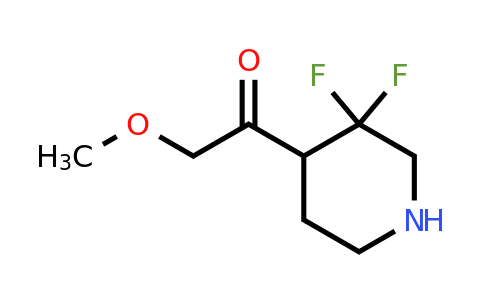 2299508-83-9 | Ethanone, 1-(3,3-difluoro-4-piperidinyl)-2-methoxy-