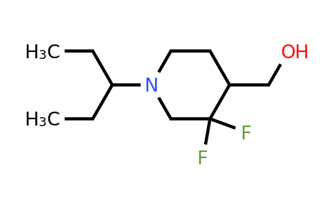 2299594-73-1 | 4-Piperidinemethanol, 1-(1-ethylpropyl)-3,3-difluoro-