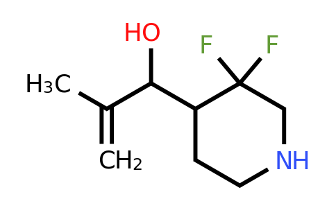 2300521-59-7 | 1-(3,3-difluoropiperidin-4-yl)-2-methylprop-2-en-1-ol
