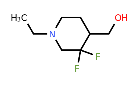 2300541-50-6 | 4-Piperidinemethanol, 1-ethyl-3,3-difluoro-