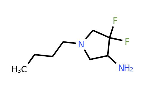 2301122-42-7 | 3-Pyrrolidinamine, 1-butyl-4,4-difluoro-
