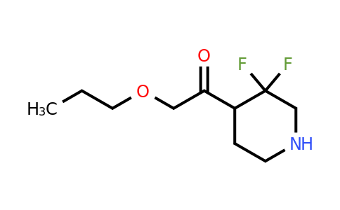 2301420-74-4 | Ethanone, 1-(3,3-difluoro-4-piperidinyl)-2-propoxy-