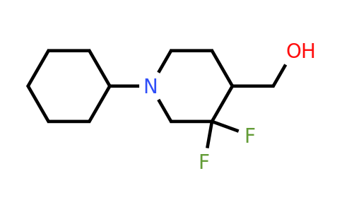 2301458-43-3 | 4-Piperidinemethanol, 1-cyclohexyl-3,3-difluoro-