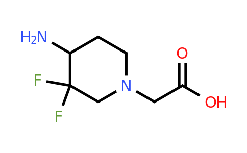 2302318-26-7 | 1-Piperidineacetic acid, 4-amino-3,3-difluoro-