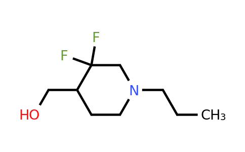 2302621-76-5 | 4-Piperidinemethanol, 3,3-difluoro-1-propyl-