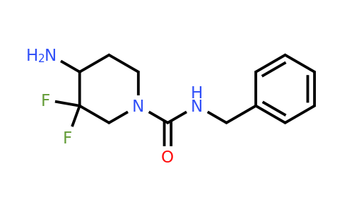 2303789-57-1 | 1-Piperidinecarboxamide, 4-amino-3,3-difluoro-N-(phenylmethyl)-