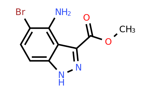 2306263-25-0 | methyl 4-amino-5-bromo-1H-indazole-3-carboxylate