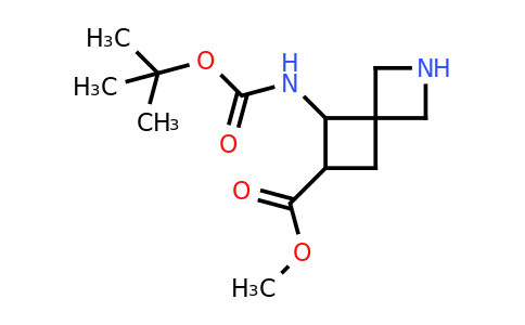 2306273-31-2 | 7-(terc-butoxicarbonilamino)-2-azaespiro[3.3]heptano-6-carboxilato de metilo
