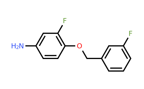 231278-65-2 | 3-fluoro-4-[(3-fluorofenil)metoxi]anilina