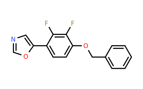 2364584-71-2 | 5-(4-(Benzyloxy)-2,3-difluorophenyl)oxazole