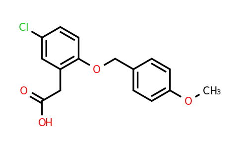 2367002-58-0 | 2-(5-chloro-2-((4-methoxybenzyl)oxy)phenyl)acetic acid