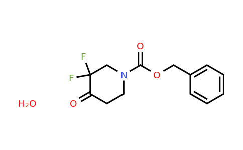 2375195-99-4 | benzyl 3,3-difluoro-4-oxopiperidine-1-carboxylate hydrate