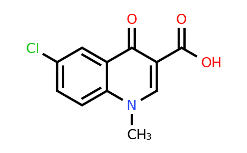 23789-98-2 | 6-Chloro-1-methyl-4-oxo-1,4-dihydroquinoline-3-carboxylic acid