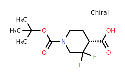 2382269-75-0 | (R)-1-(tert-butoxycarbonyl)-3,3-difluoropiperidine-4-carboxylic acid