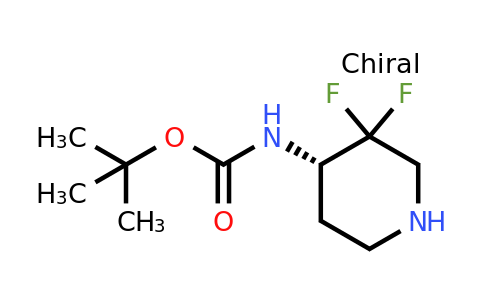 2382503-76-4 | tert-butyl (S)-(3,3-difluoropiperidin-4-yl)carbamate