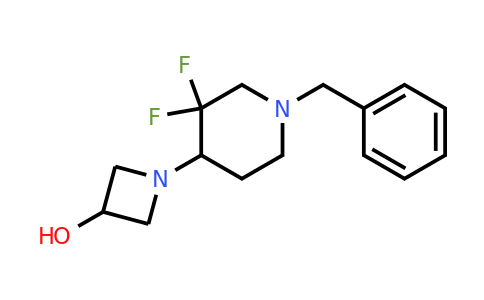 2382875-82-1 | 3-Azetidinol, 1-[3,3-difluoro-1-(phenylmethyl)-4-piperidinyl]-