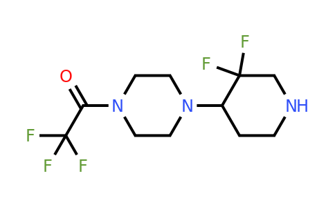 2383568-26-9 | Ethanone, 1-[4-(3,3-difluoro-4-piperidinyl)-1-piperazinyl]-2,2,2-trifluoro-