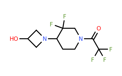 2383731-12-0 | Ethanone, 1-[3,3-difluoro-4-(3-hydroxy-1-azetidinyl)-1-piperidinyl]-2,2,2-trifluoro-
