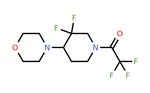 2384397-41-3 | Ethanone, 1-[3,3-difluoro-4-(4-morpholinyl)-1-piperidinyl]-2,2,2-trifluoro-