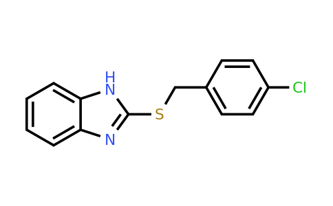 23976-76-3 | 2-((4-Chlorobenzyl)thio)-1h-benzo[d]imidazole