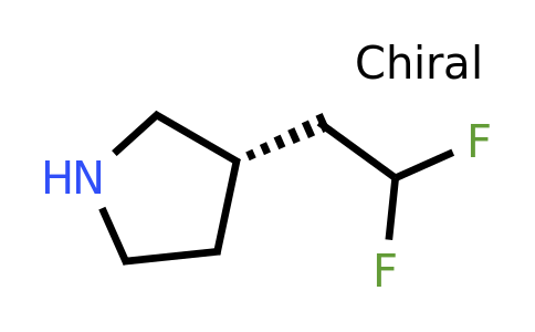 2411592-35-1 | (3S)-3-(2,2-difluoroethyl)pyrrolidine