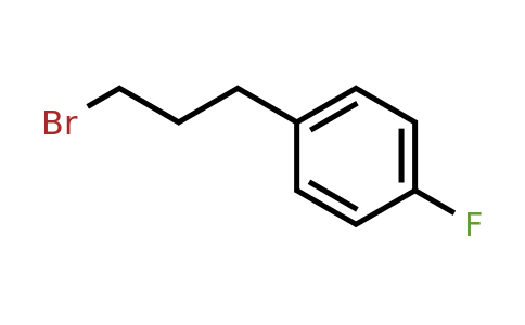 24484-55-7 | 4-(3-Bromopropyl)fluorobenzene