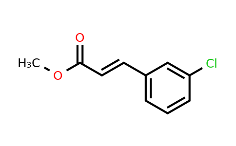24583-84-4 | (E)-Methyl 3-(3-chlorophenyl)acrylate