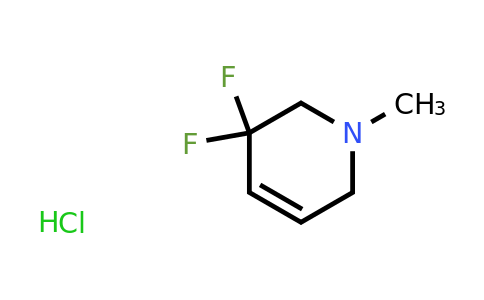 2460741-57-3 | 3,3-difluoro-1-methyl-1,2,3,6-tetrahydropyridine hydrochloride