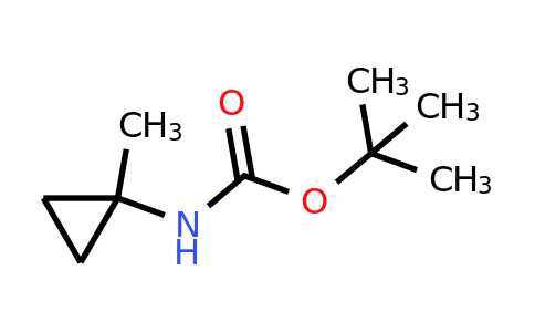 251661-01-5 | tert-Butyl (1-methylcyclopropyl)carbamate