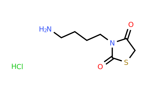 25565-82-6 | 3-(4-Aminobutyl)-1,3-thiazolidine-2,4-dione hydrochloride