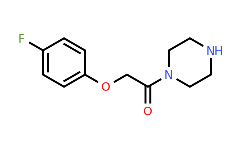 256943-72-3 | 2-(4-Fluorophenoxy)-1-(piperazin-1-yl)ethan-1-one