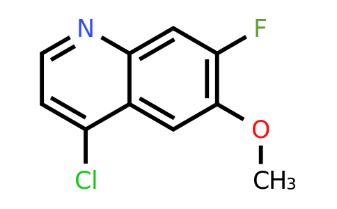 25759-94-8 | 4-Chloro-7-fluoro-6-methoxyquinoline