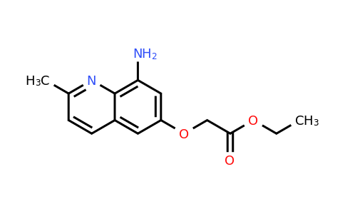 257892-18-5 | Ethyl (2-methyl-8-aminoquinolin-6-yloxy)acetate