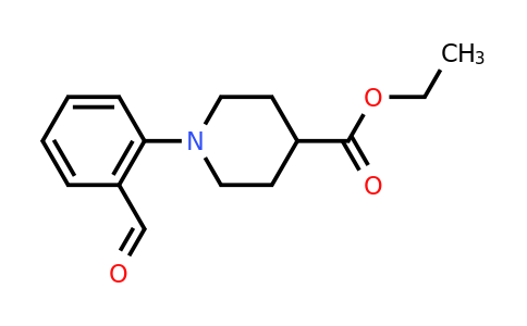 259683-56-2 | ethyl 1-(2-formylphenyl)piperidine-4-carboxylate