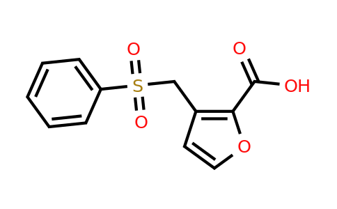 260356-96-5 | 3-[(benzenesulfonyl)methyl]furan-2-carboxylic acid
