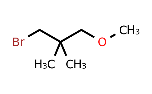 261528-87-4 | 1-Bromo-3-methoxy-2,2-dimethylpropane