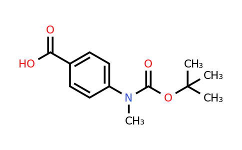 263021-30-3 | 4-((tert-Butoxycarbonyl)(methyl)amino)benzoic acid