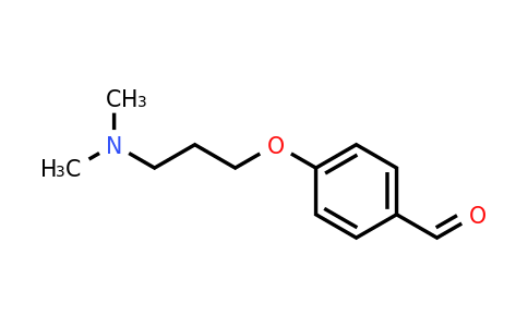 26934-35-0 | 4-(3-(Dimethylamino)propoxy)benzaldehyde