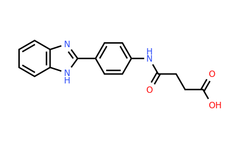 27031-00-1 | 4-([4-(1H-Benzimidazol-2-yl)phenyl]amino)-4-oxobutanoic acid