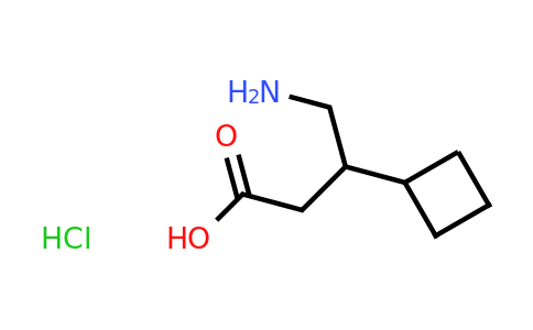 271579-92-1 | 4-Amino-3-cyclobutylbutanoic acid hydrochloride