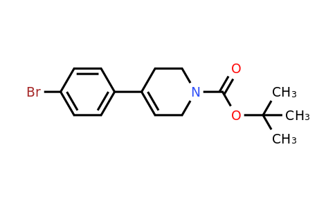 273727-44-9 | 4-(4-Bromo-phenyl)-3,6-dihydro-2h-pyridine-1-carboxylic acid tert-butyl ester