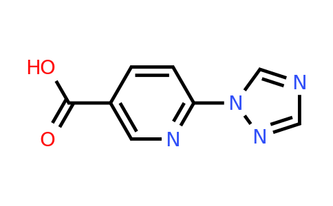 281232-20-0 | 6-(1h-1,2,4-Triazol-1-yl)pyridine-3-carboxylic acid